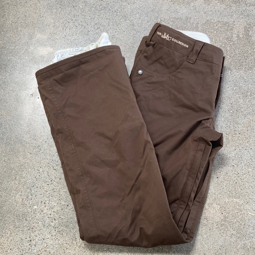 Burton Dry Ride White Collection Snowboarding Shell Pants